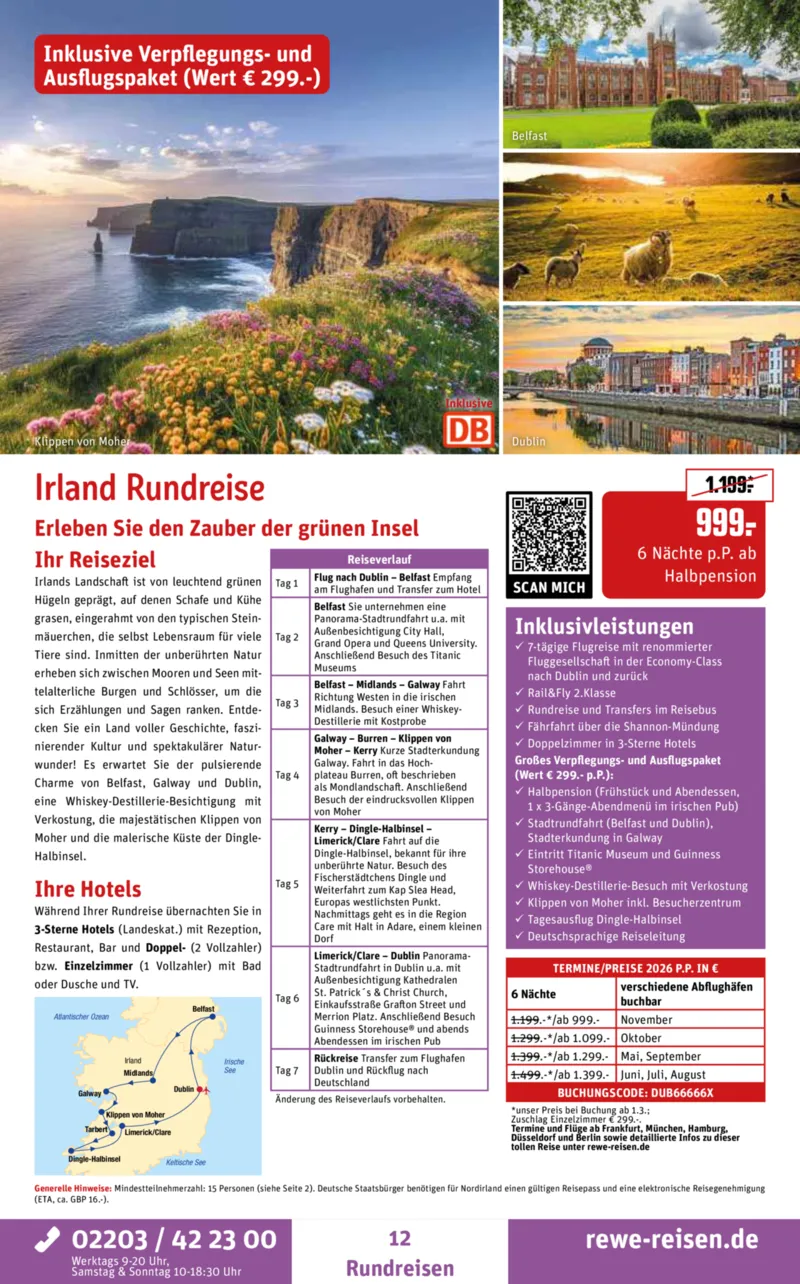 REWE Reisen Prospekt vom 01.02.2026, Seite 12