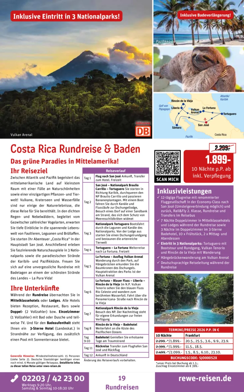 REWE Reisen Prospekt vom 01.02.2026, Seite 19