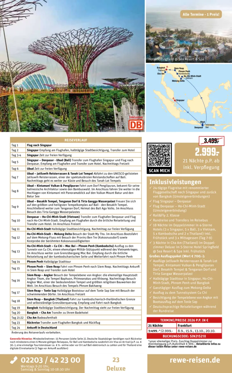 REWE Reisen Prospekt vom 01.02.2026, Seite 23
