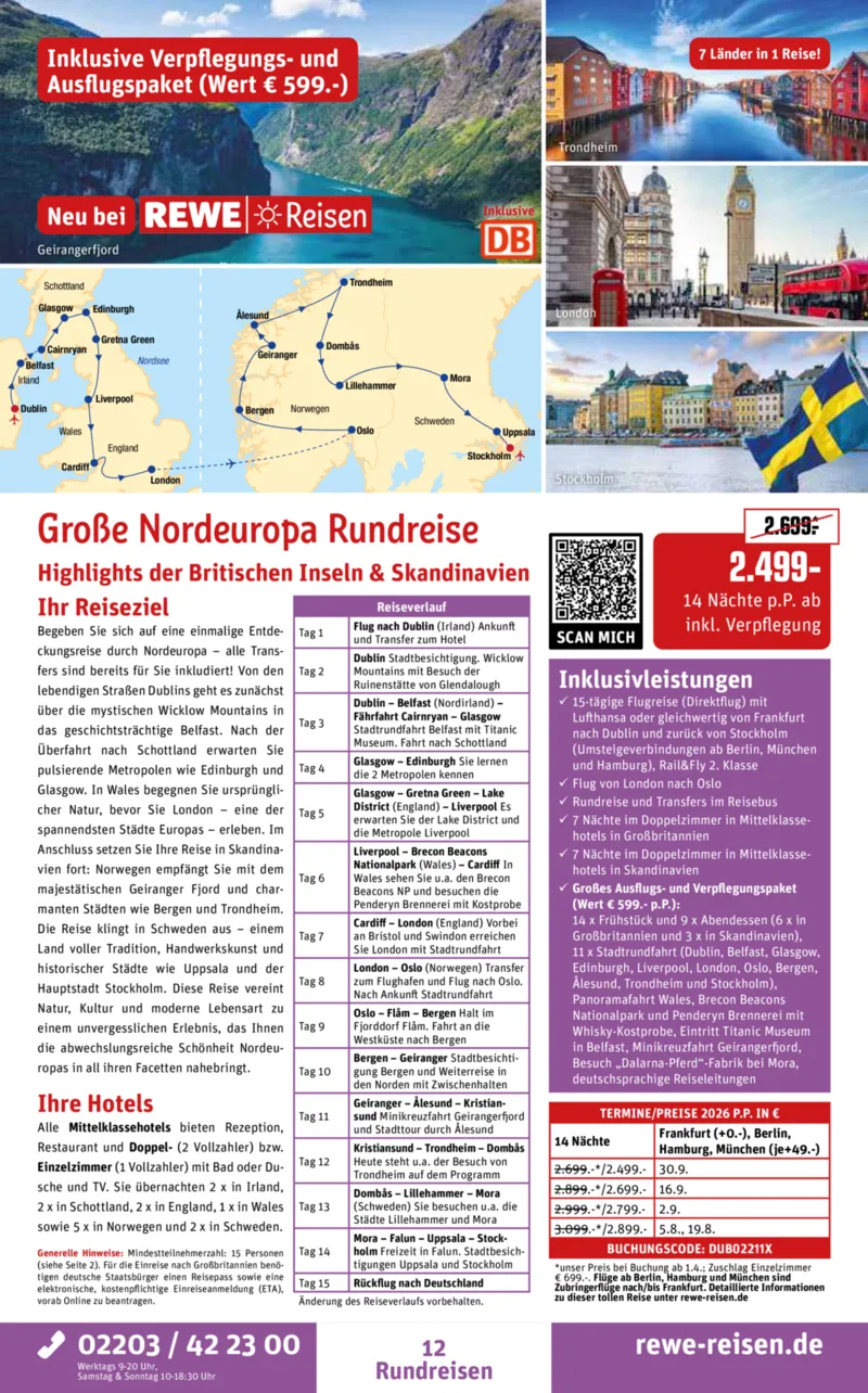 REWE Reisen Prospekt vom 27.02.2026, Seite 12