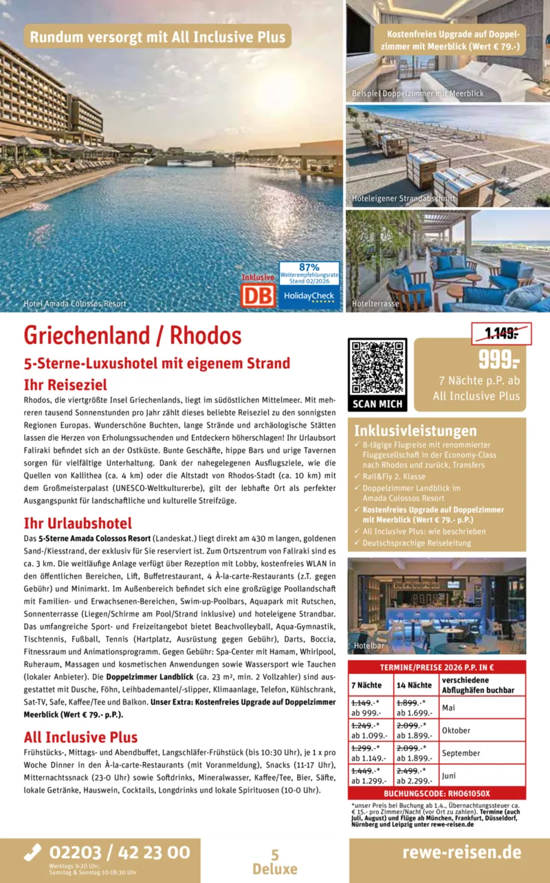 REWE Reisen Prospekt vom 27.02.2026, Seite 5