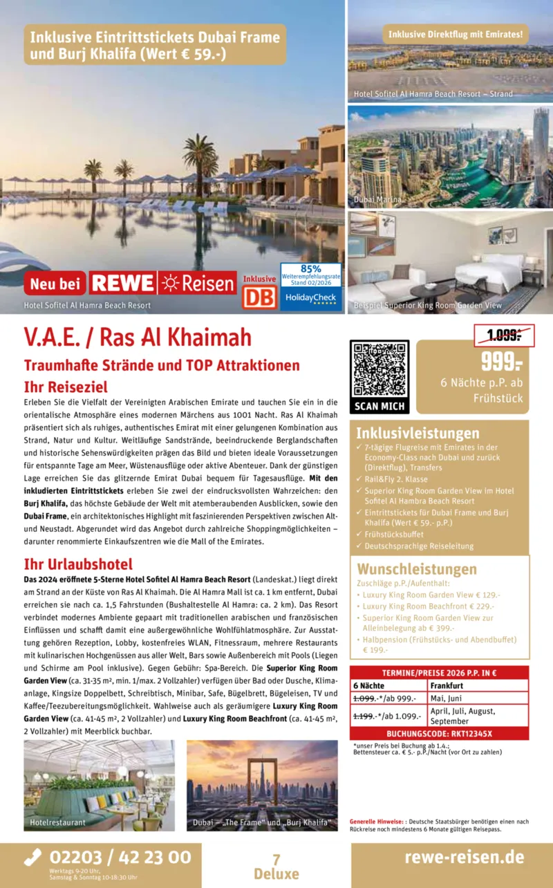 REWE Reisen Prospekt vom 27.02.2026, Seite 7