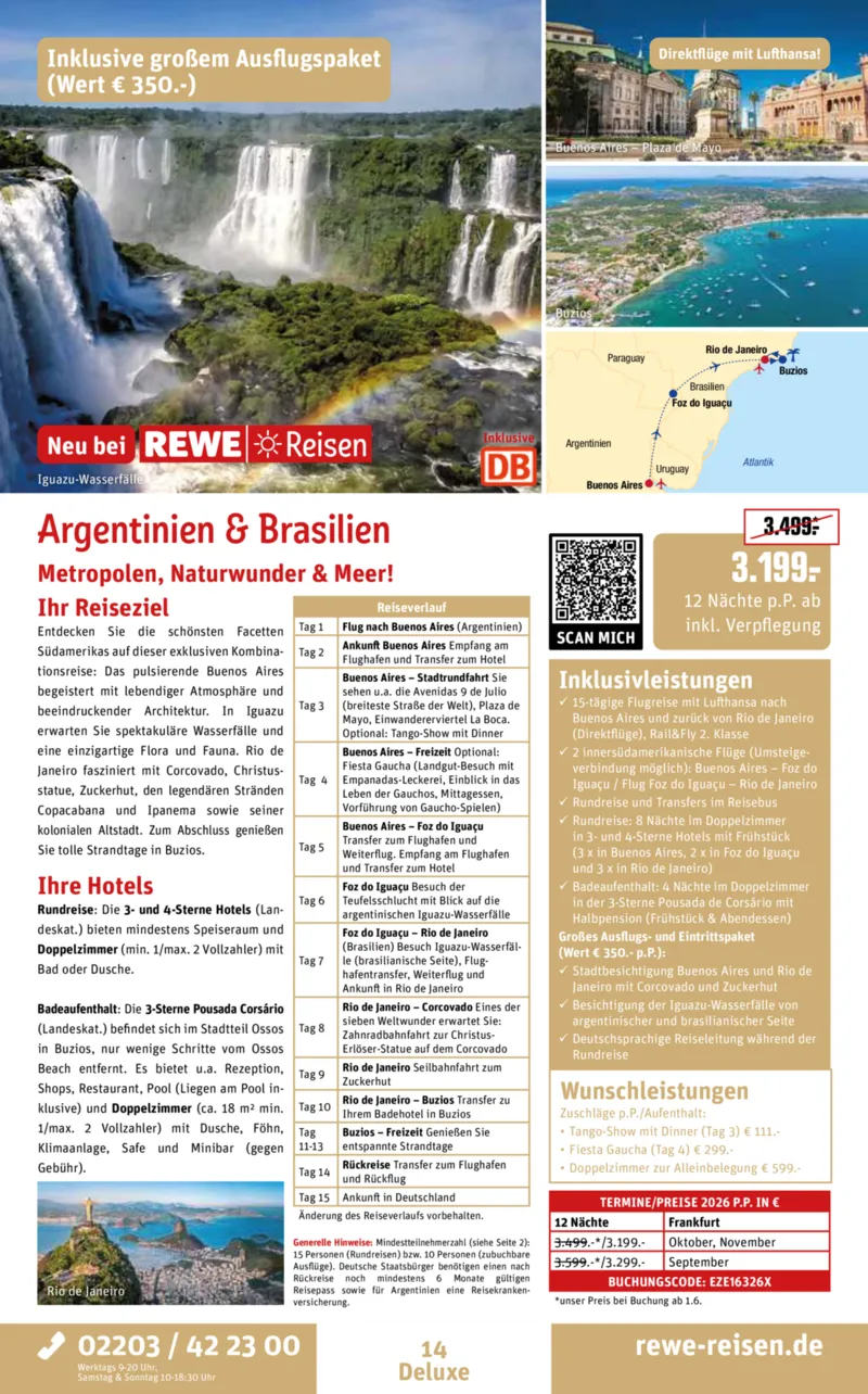 REWE Reisen Prospekt vom 27.04.2026, Seite 14