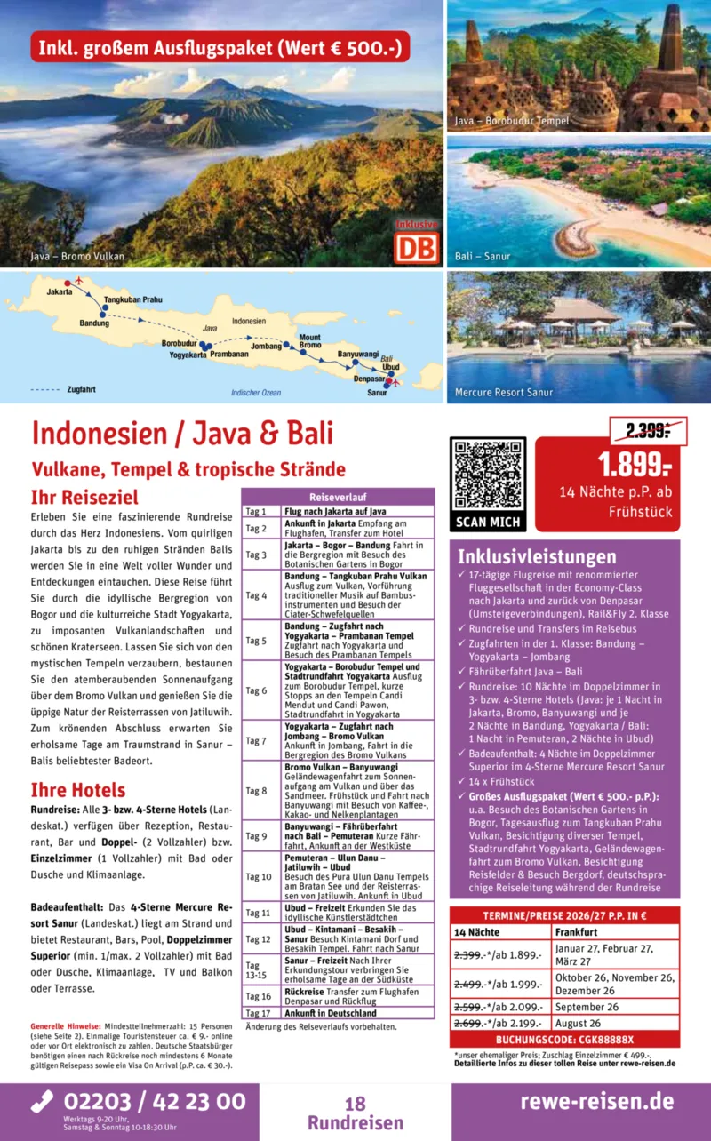 REWE Reisen Prospekt vom 27.04.2026, Seite 18