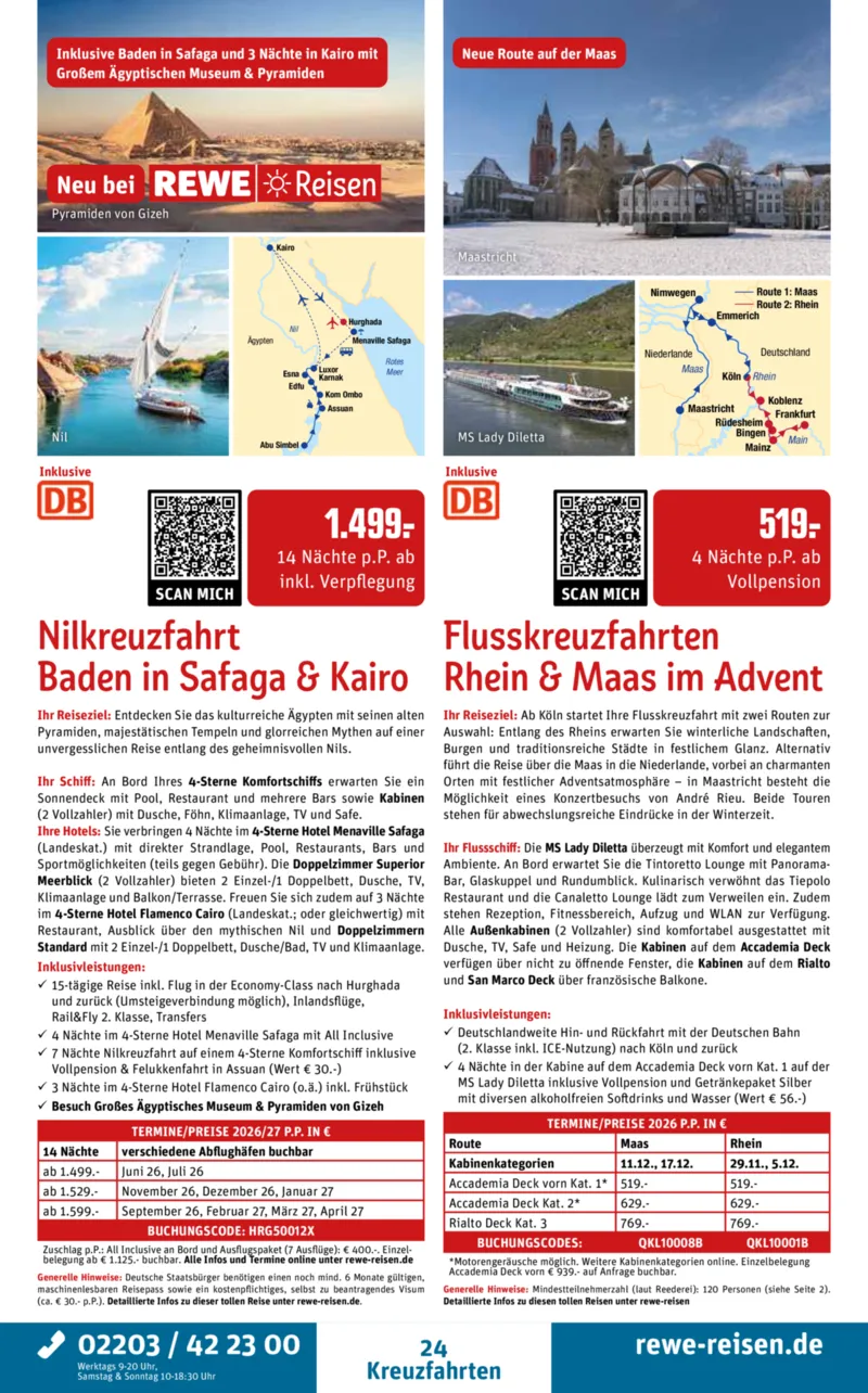 REWE Reisen Prospekt vom 27.04.2026, Seite 24