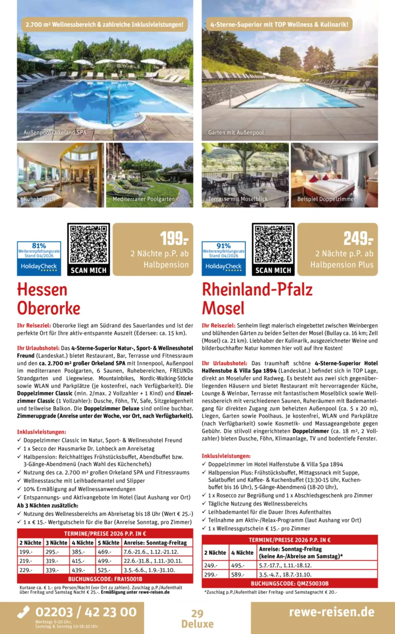 REWE Reisen Prospekt vom 27.04.2026, Seite 29