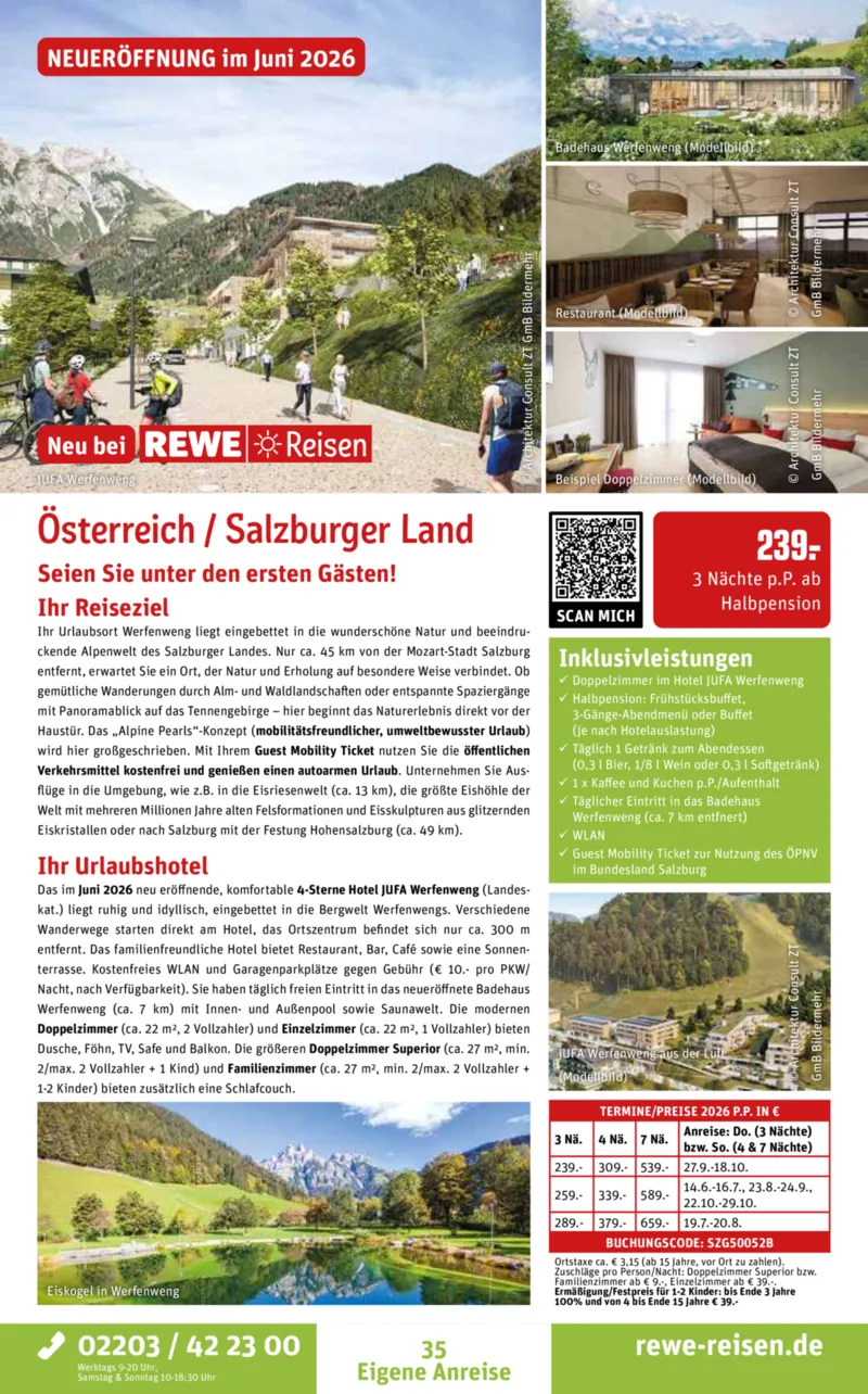 REWE Reisen Prospekt vom 27.04.2026, Seite 35