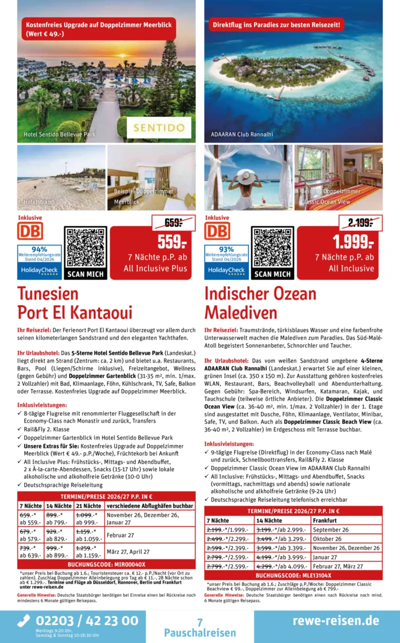 REWE Reisen Prospekt vom 27.04.2026, Seite 7