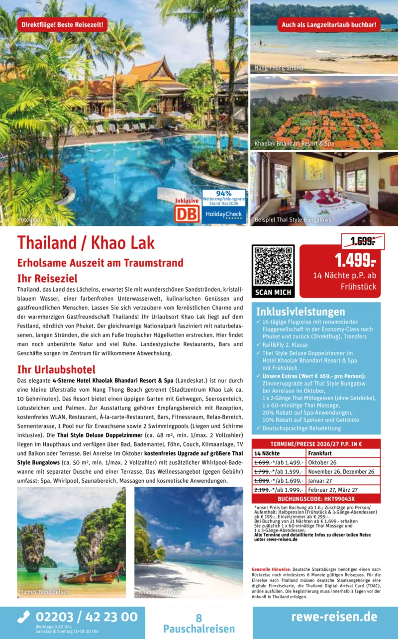 REWE Reisen Prospekt vom 27.04.2026, Seite 8