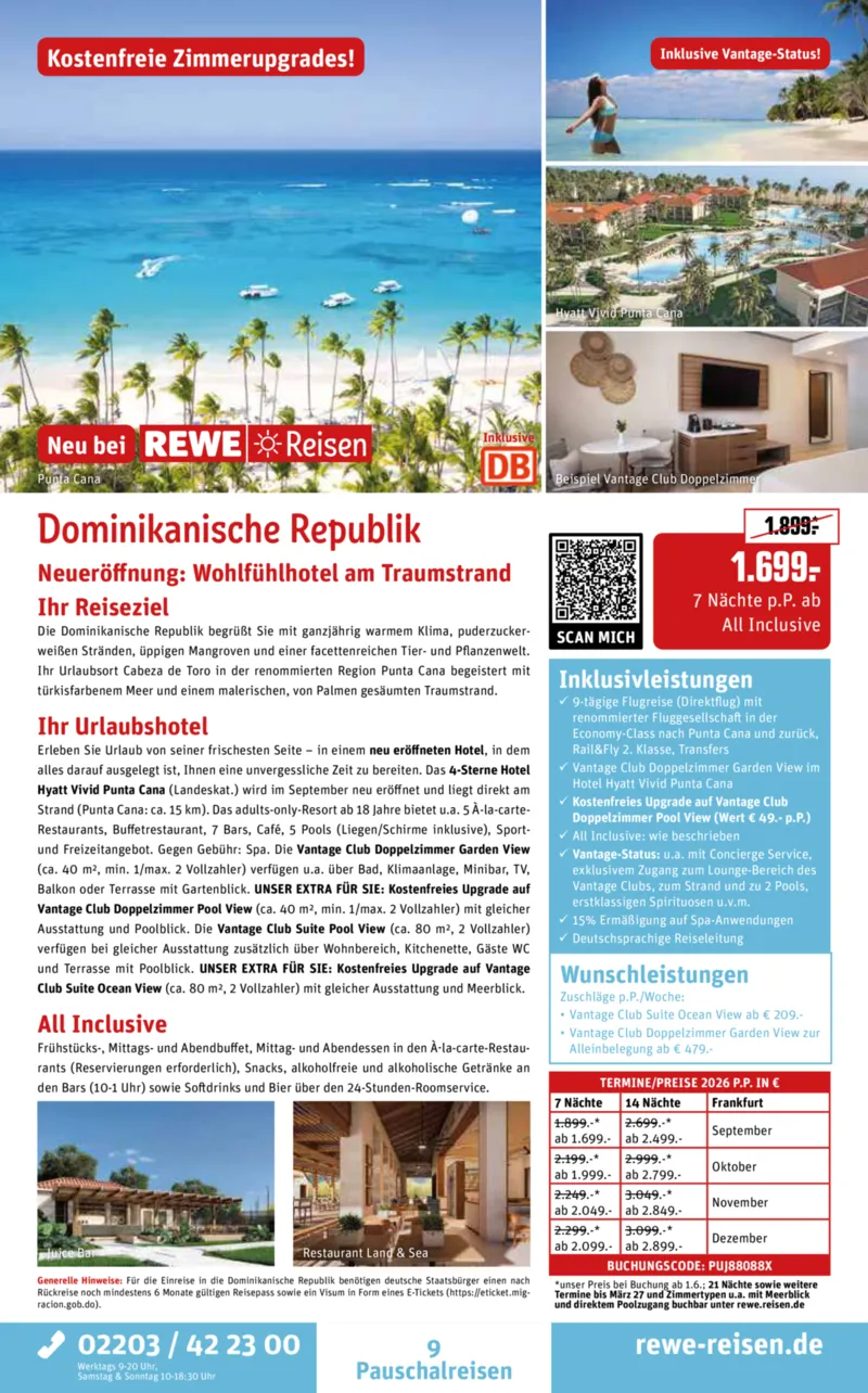 REWE Reisen Prospekt vom 27.04.2026, Seite 9
