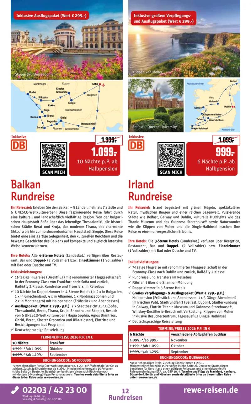 REWE Reisen Prospekt vom 30.05.2026, Seite 12