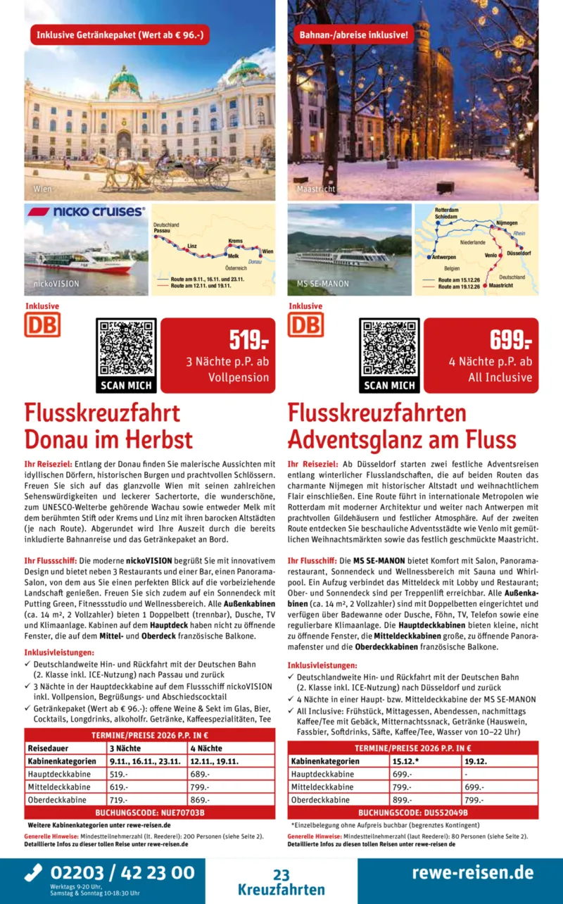 REWE Reisen Prospekt vom 30.05.2026, Seite 23