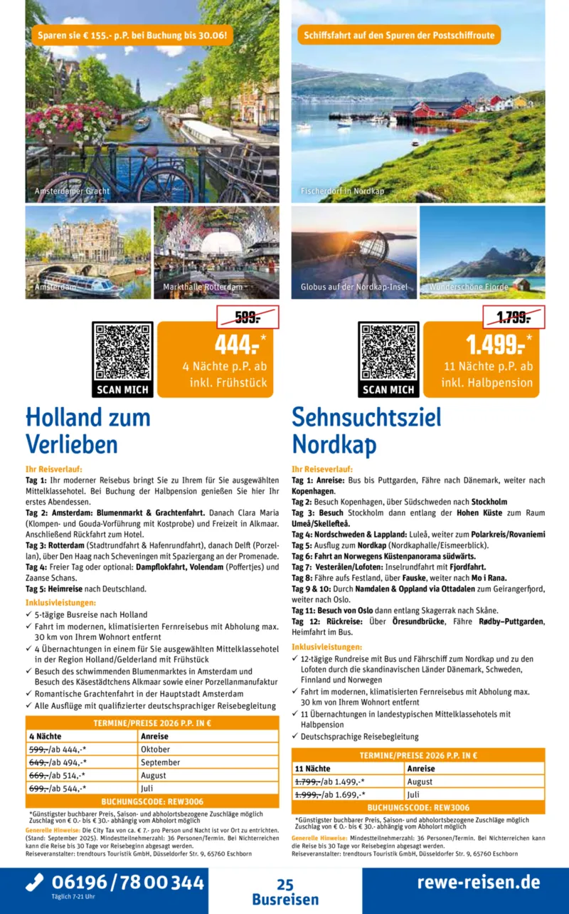 REWE Reisen Prospekt vom 30.05.2026, Seite 25