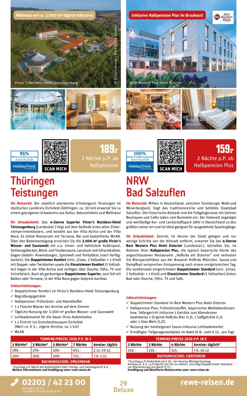 REWE Reisen Prospekt vom 30.05.2026, Seite 29