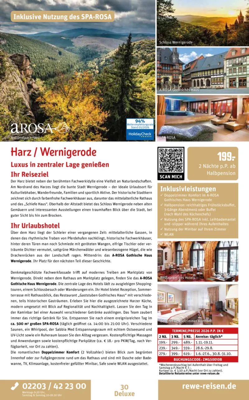 REWE Reisen Prospekt vom 30.05.2026, Seite 30