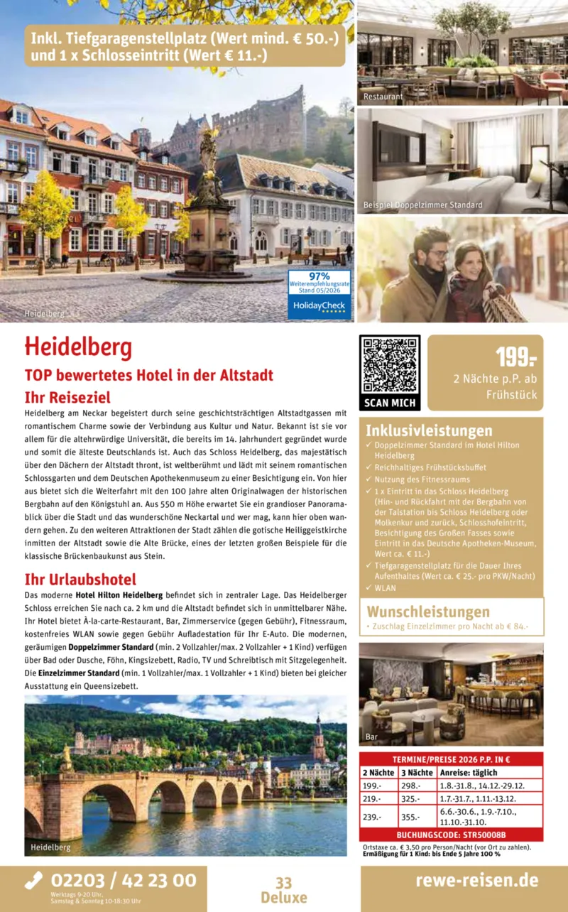 REWE Reisen Prospekt vom 30.05.2026, Seite 33