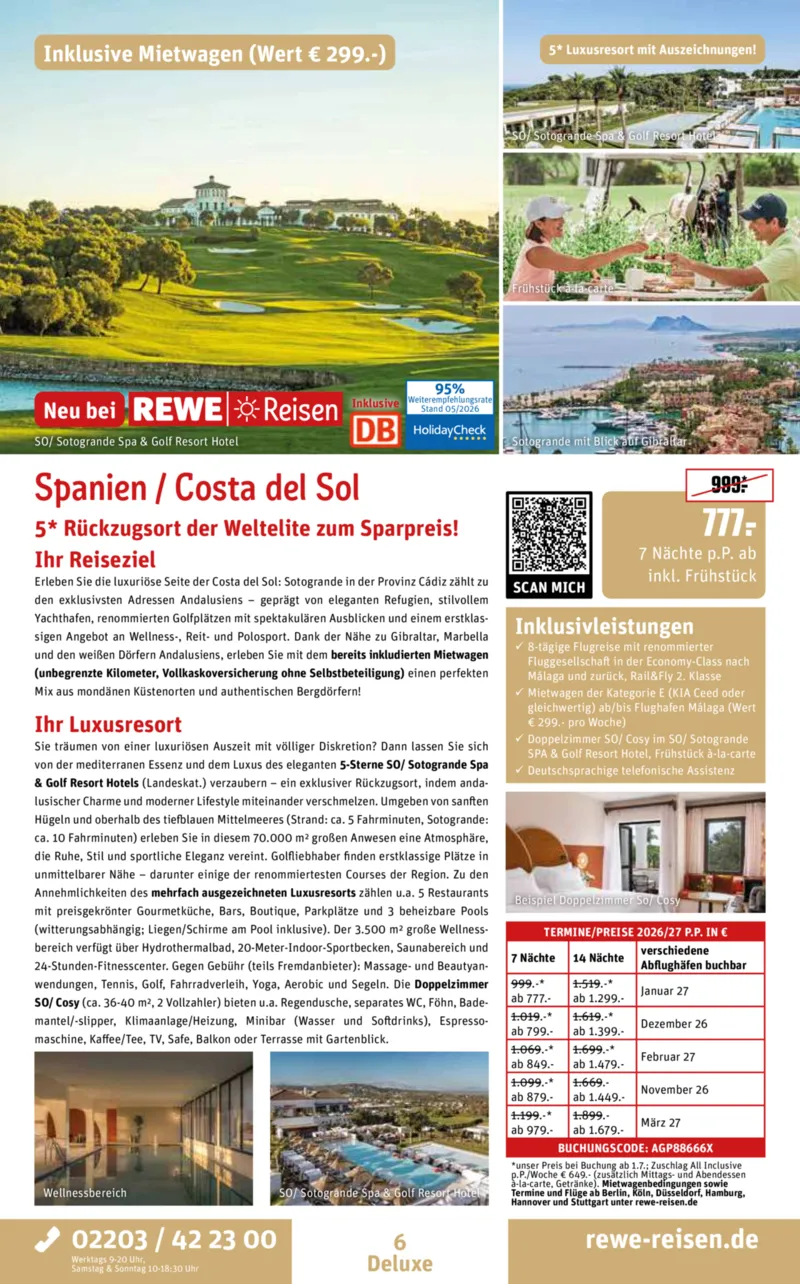 REWE Reisen Prospekt vom 30.05.2026, Seite 6