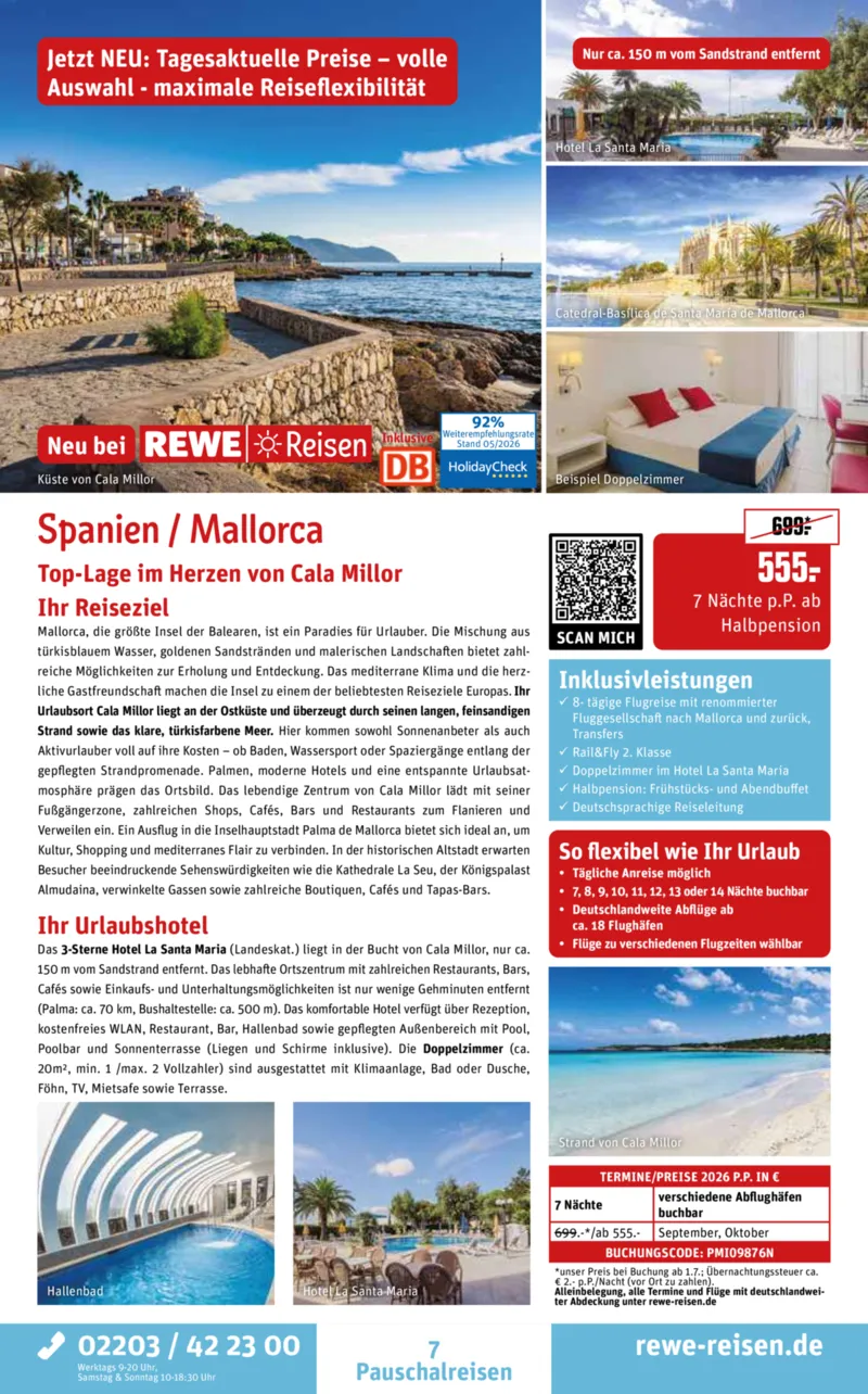 REWE Reisen Prospekt vom 30.05.2026, Seite 7