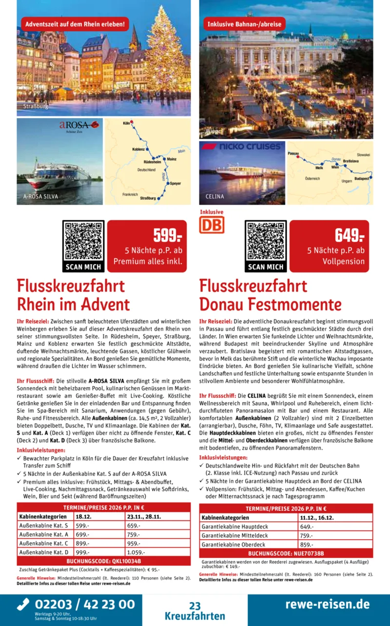 REWE Reisen Prospekt vom 27.06.2026, Seite 23