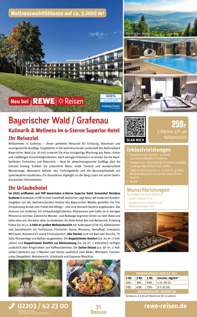REWE Reisen Prospekt vom 27.06.2026, Seite 31