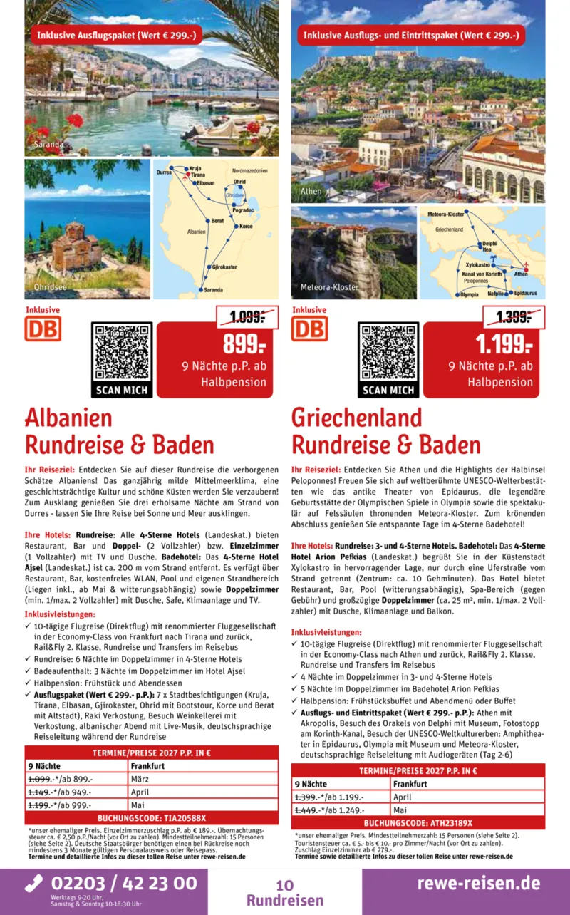 REWE Reisen Prospekt vom 01.08.2026, Seite 10