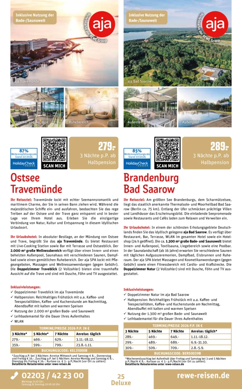 REWE Reisen Prospekt vom 01.08.2026, Seite 25
