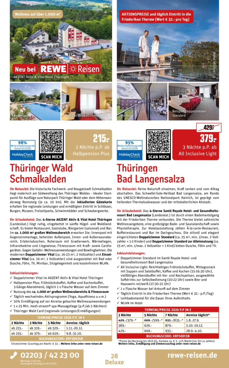 REWE Reisen Prospekt vom 01.08.2026, Seite 28