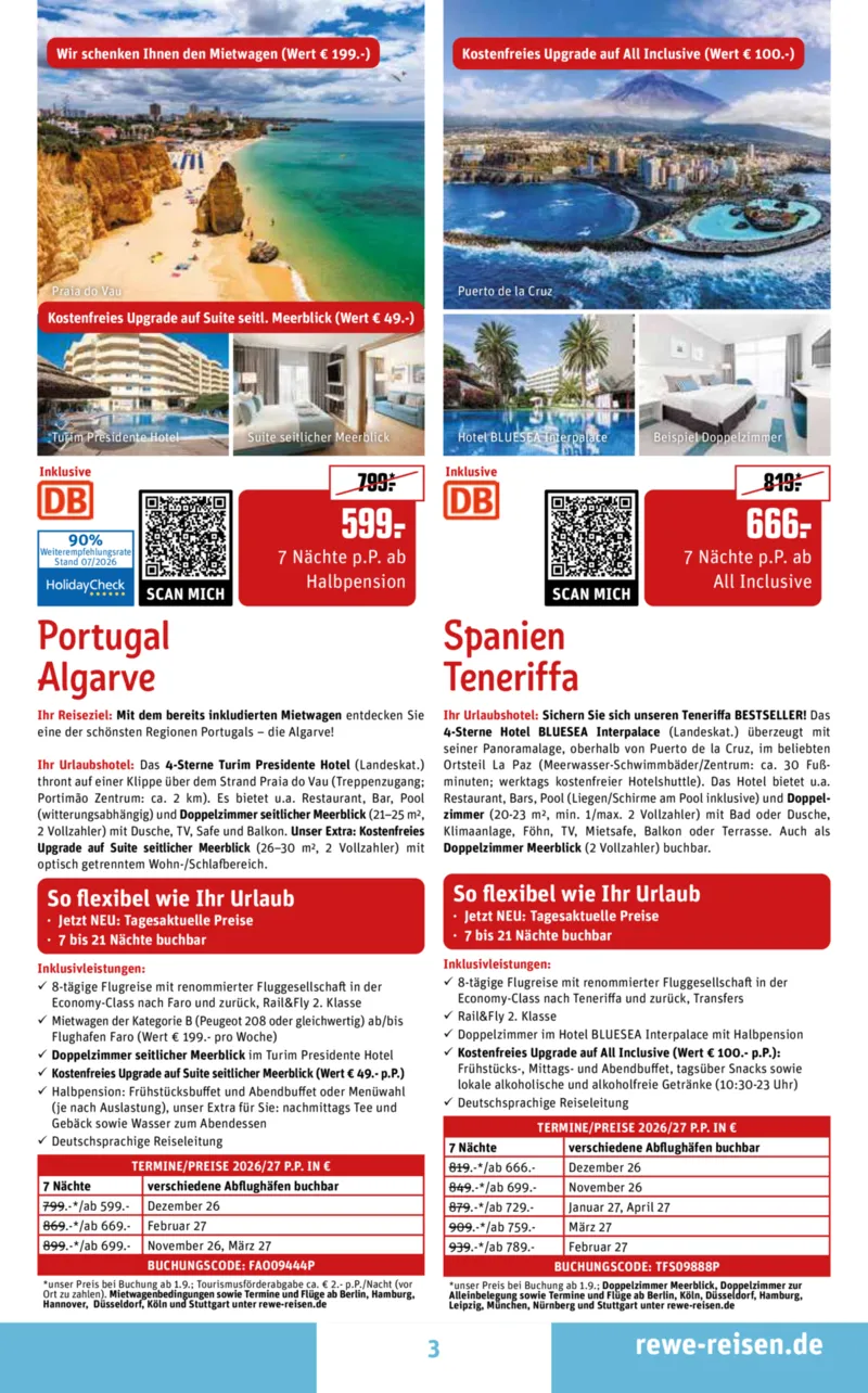 REWE Reisen Prospekt vom 01.08.2026, Seite 3