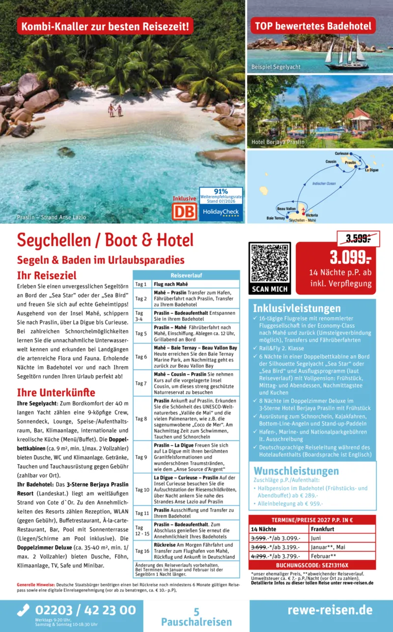 REWE Reisen Prospekt vom 01.08.2026, Seite 5
