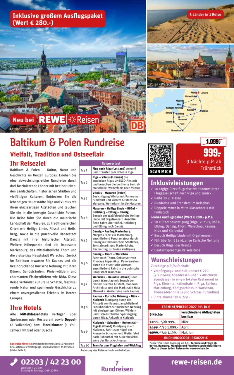 REWE Reisen Prospekt vom 01.08.2026, Seite 7