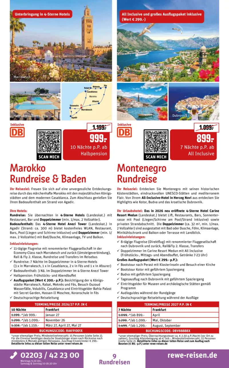REWE Reisen Prospekt vom 01.08.2026, Seite 9