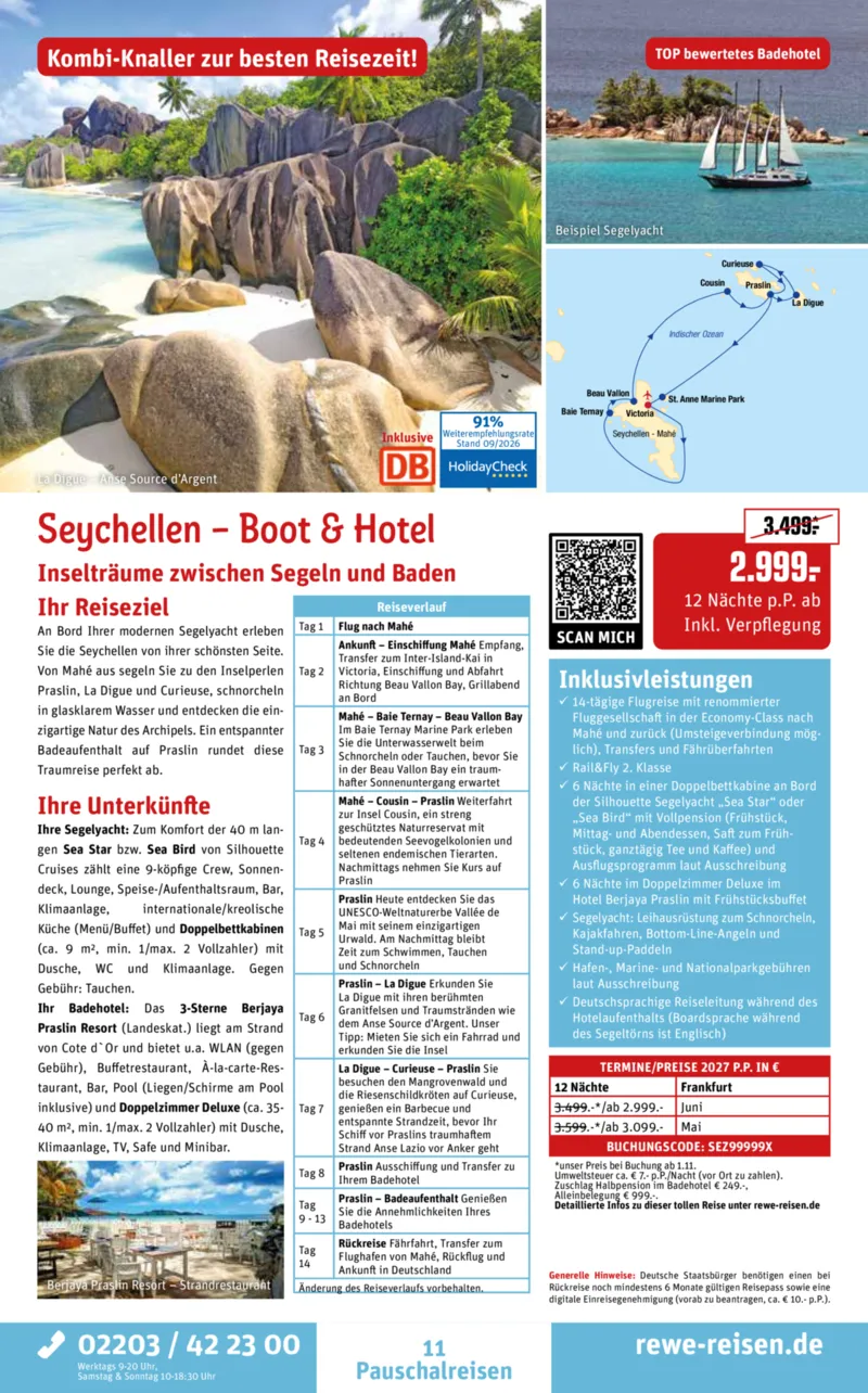 REWE Reisen Prospekt vom 28.09.2026, Seite 11