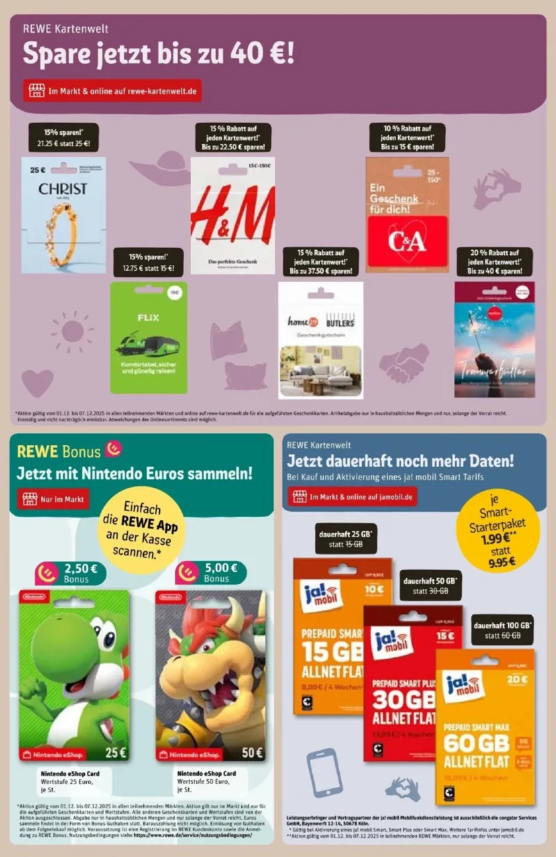 REWE Prospekt vom 01.12.2025, Seite 22