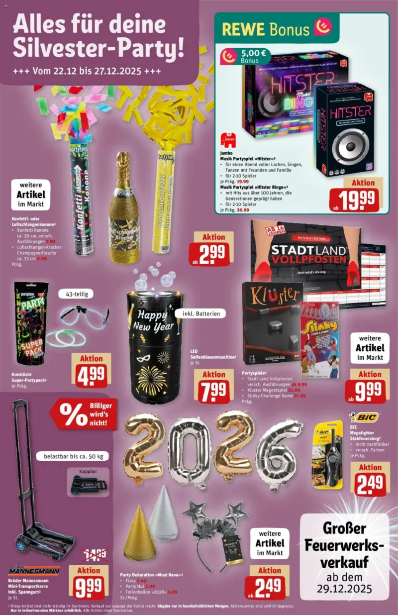 REWE Prospekt vom 22.12.2025, Seite 27