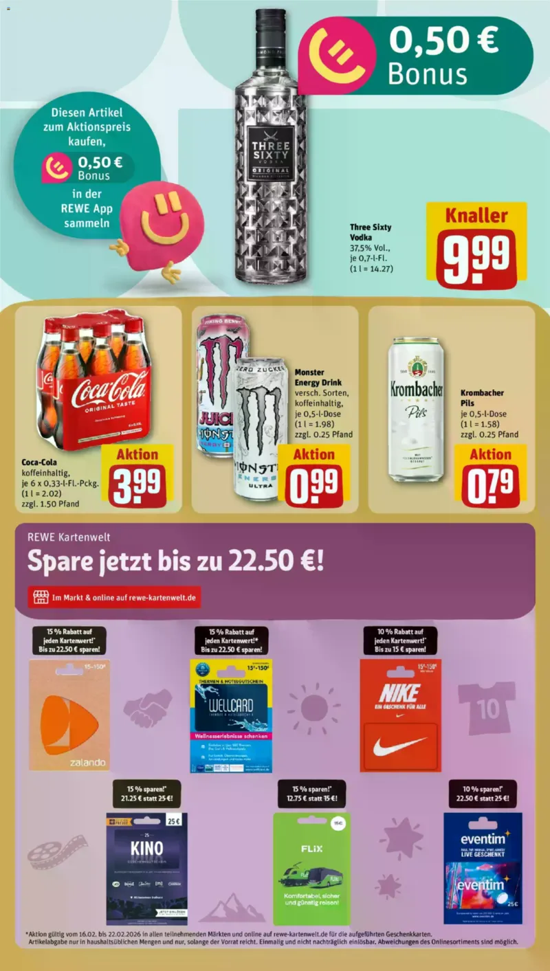 REWE Prospekt vom 16.02.2026, Seite 17