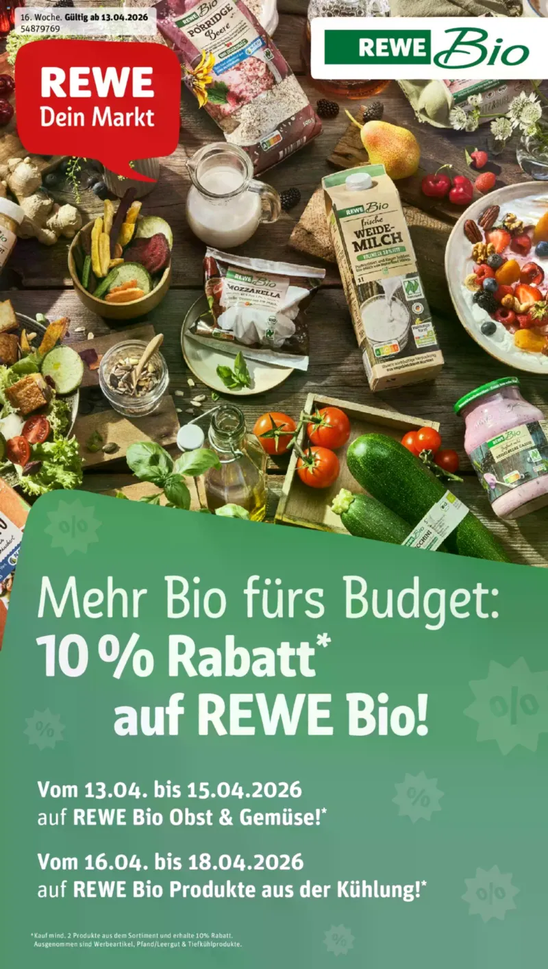 REWE Prospekt vom 13.04.2026, Seite 1