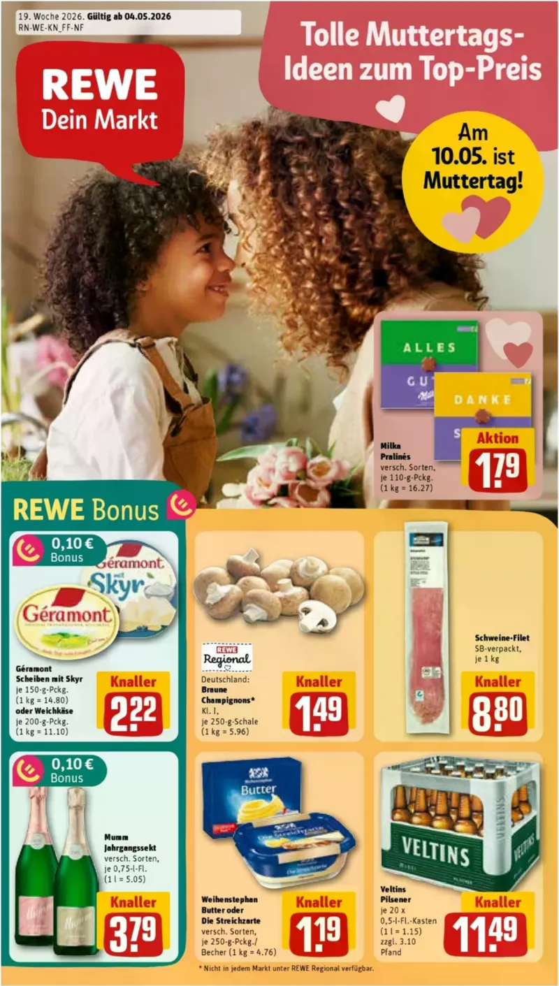 REWE Prospekt vom 04.05.2026, Seite 1