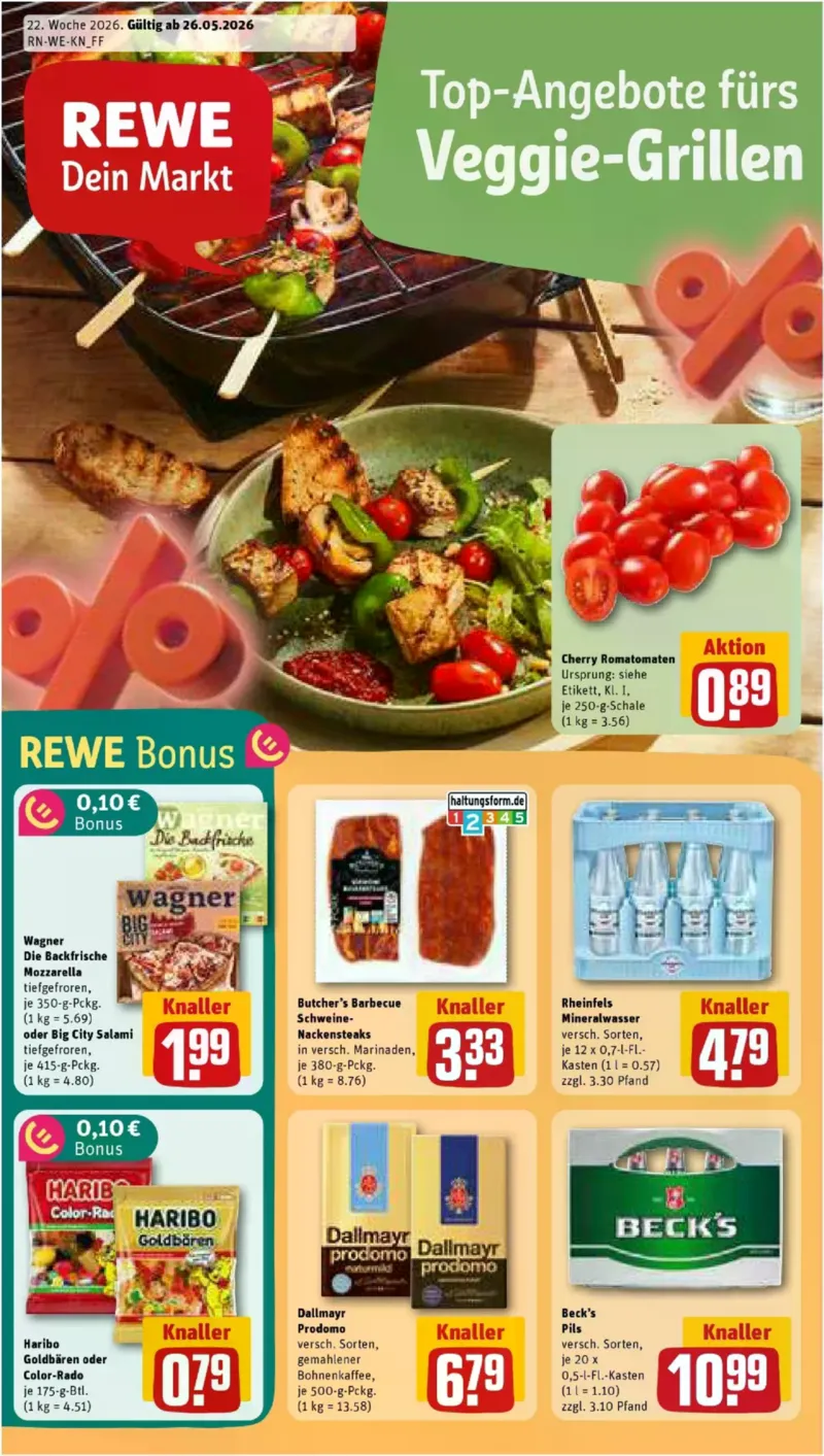 REWE Prospekt vom 26.05.2026, Seite 1