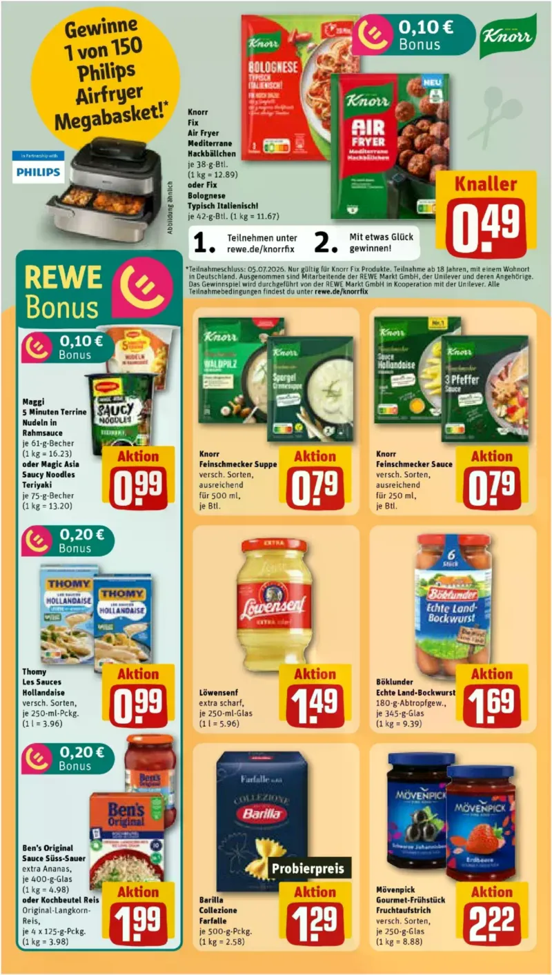 REWE Prospekt vom 01.06.2026, Seite 21