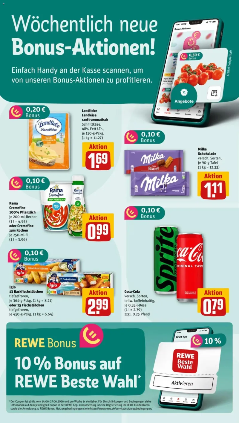 REWE Prospekt vom 22.06.2026, Seite 2