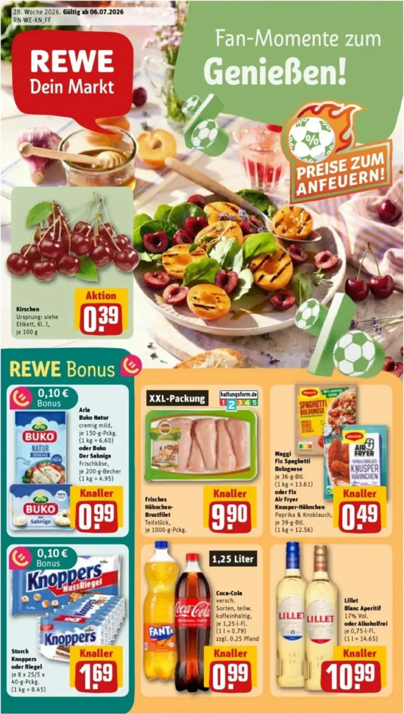 REWE Prospekt vom 06.07.2026, Seite 1