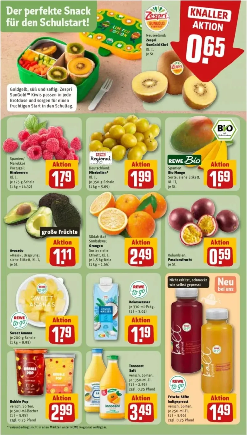 REWE Prospekt vom 24.08.2026, Seite 6