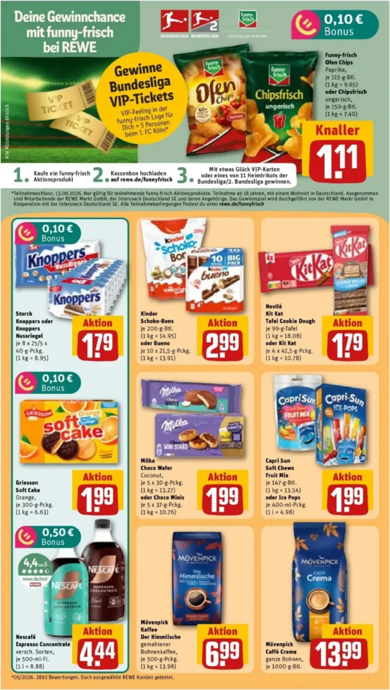 REWE Prospekt vom 31.08.2026, Seite 18