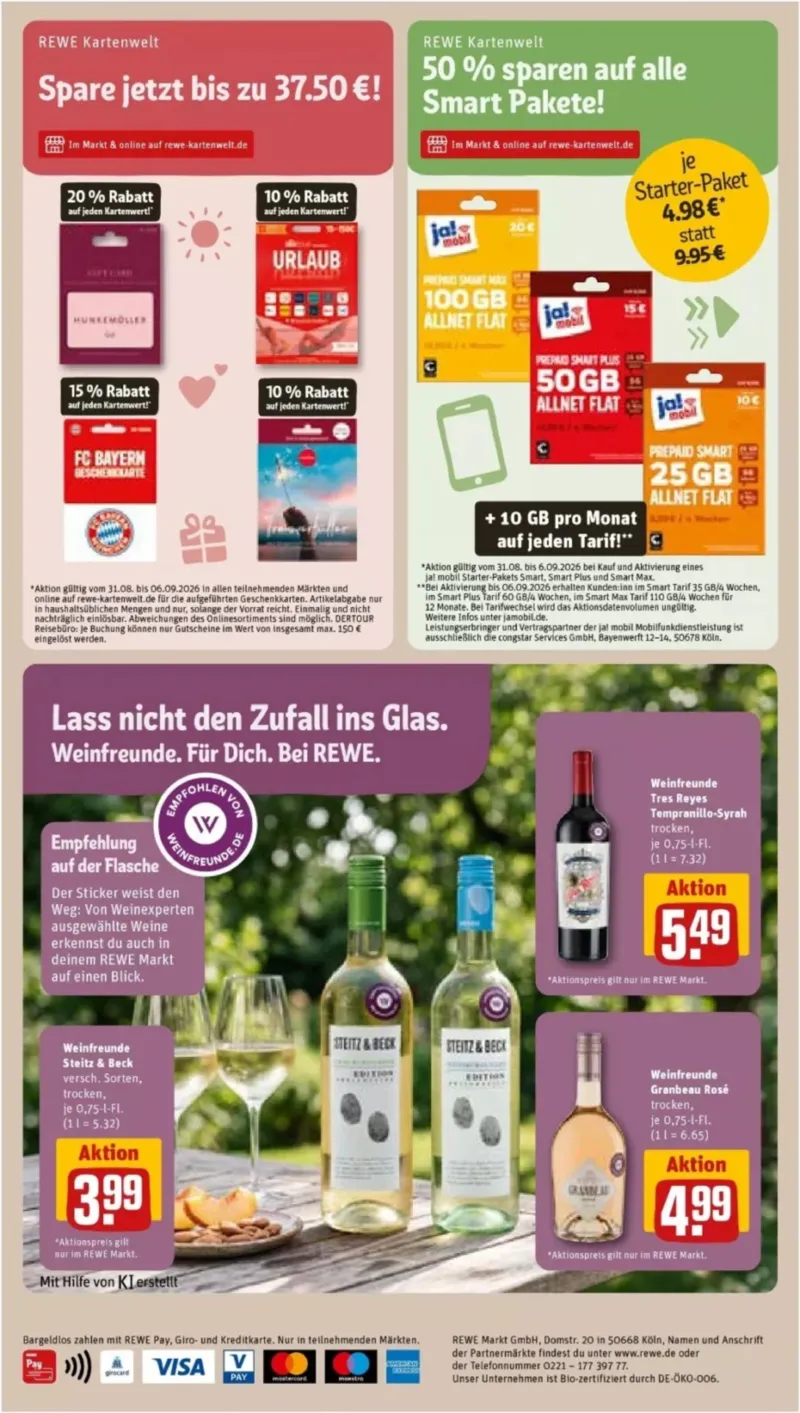 REWE Prospekt vom 31.08.2026, Seite 21
