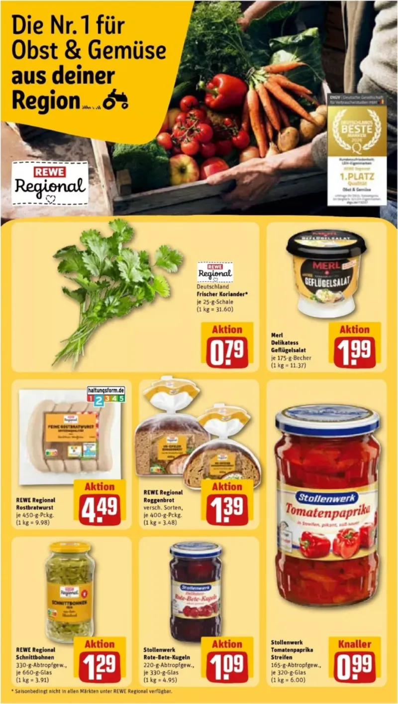 REWE Prospekt vom 07.09.2026, Seite 16
