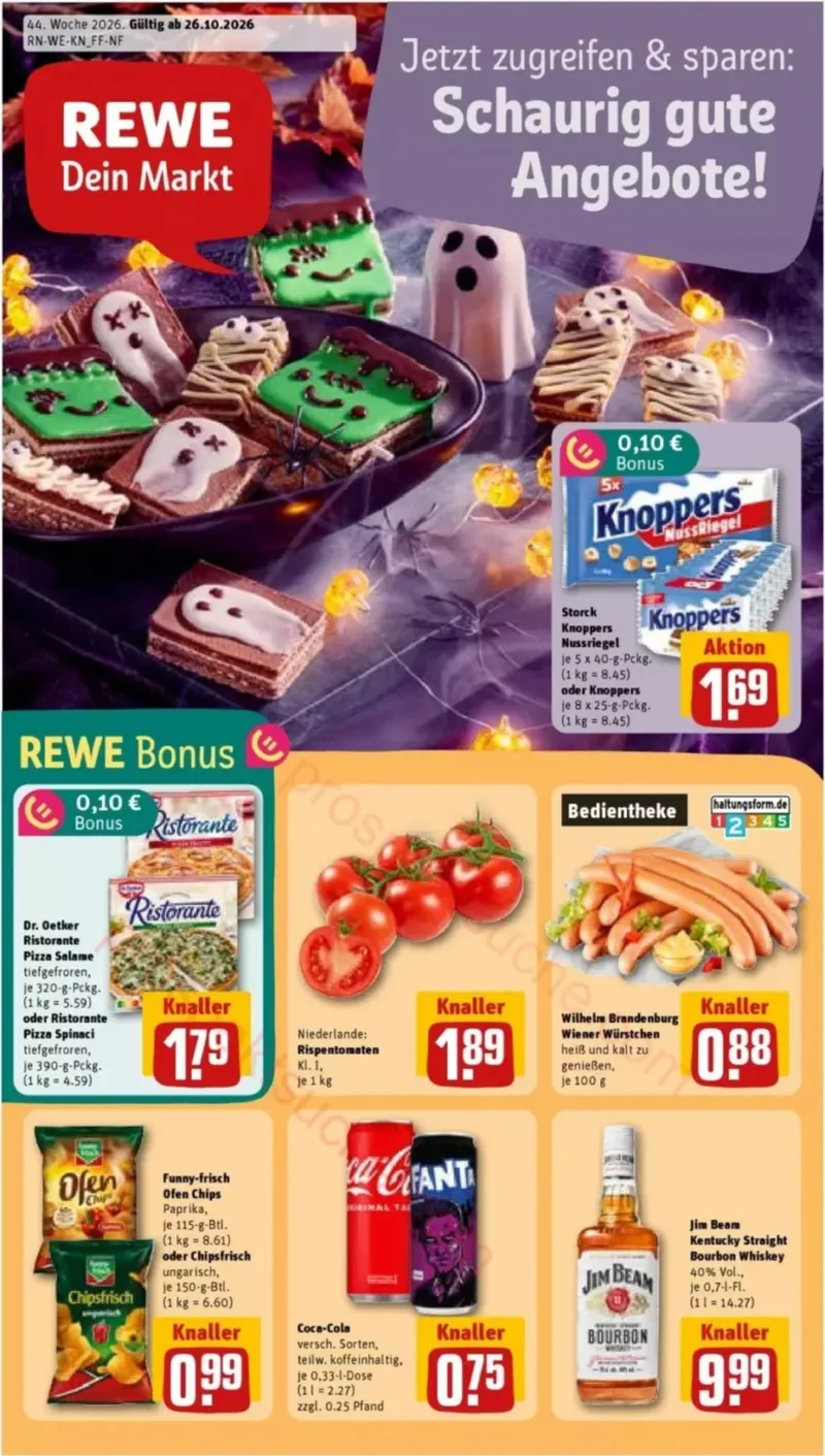 REWE Prospekt vom 26.10.2026, Seite 1