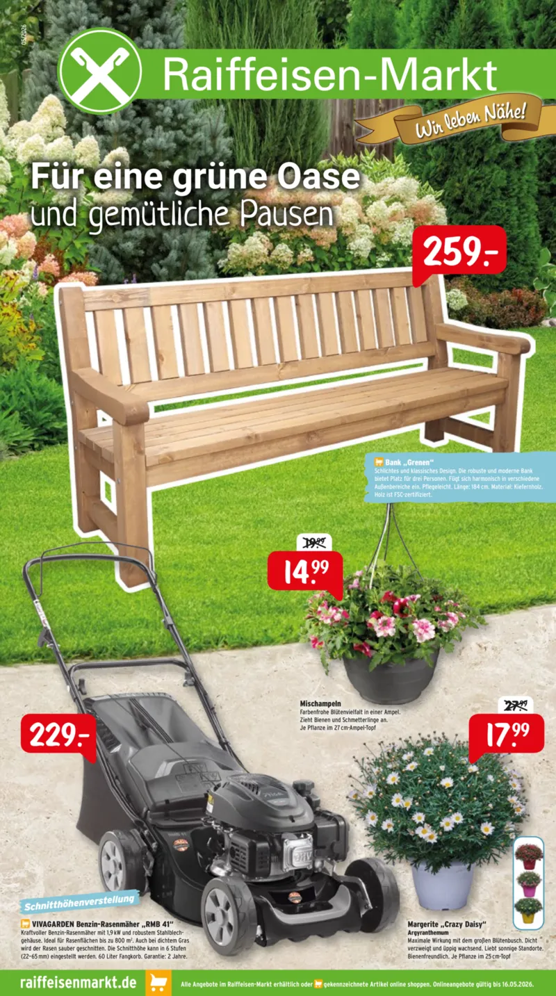 Raiffeisen-Markt Prospekt vom 27.04.2026, Seite 1