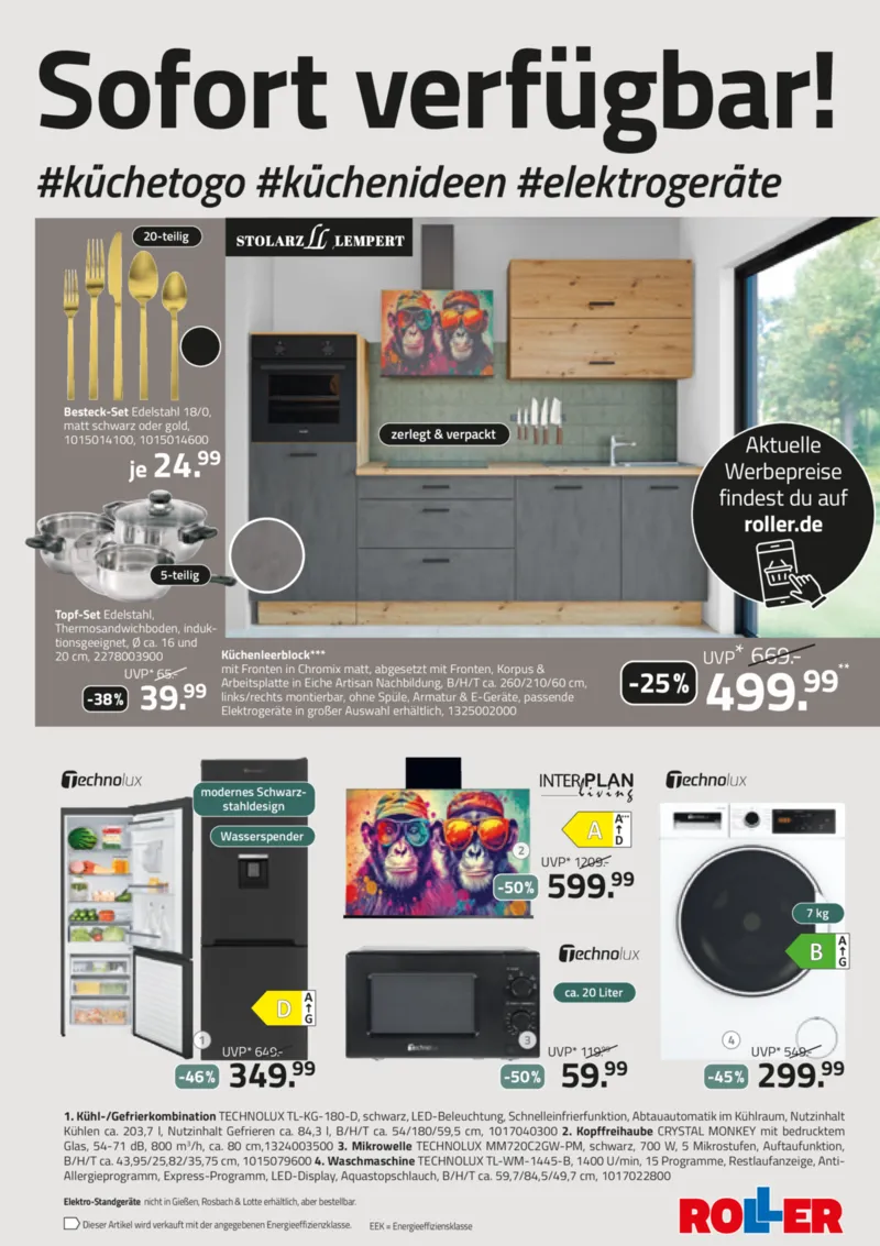 Roller Prospekt vom 07.09.2025, Seite 3 Roller Prospekt vom 07.09.2025, Seite 3