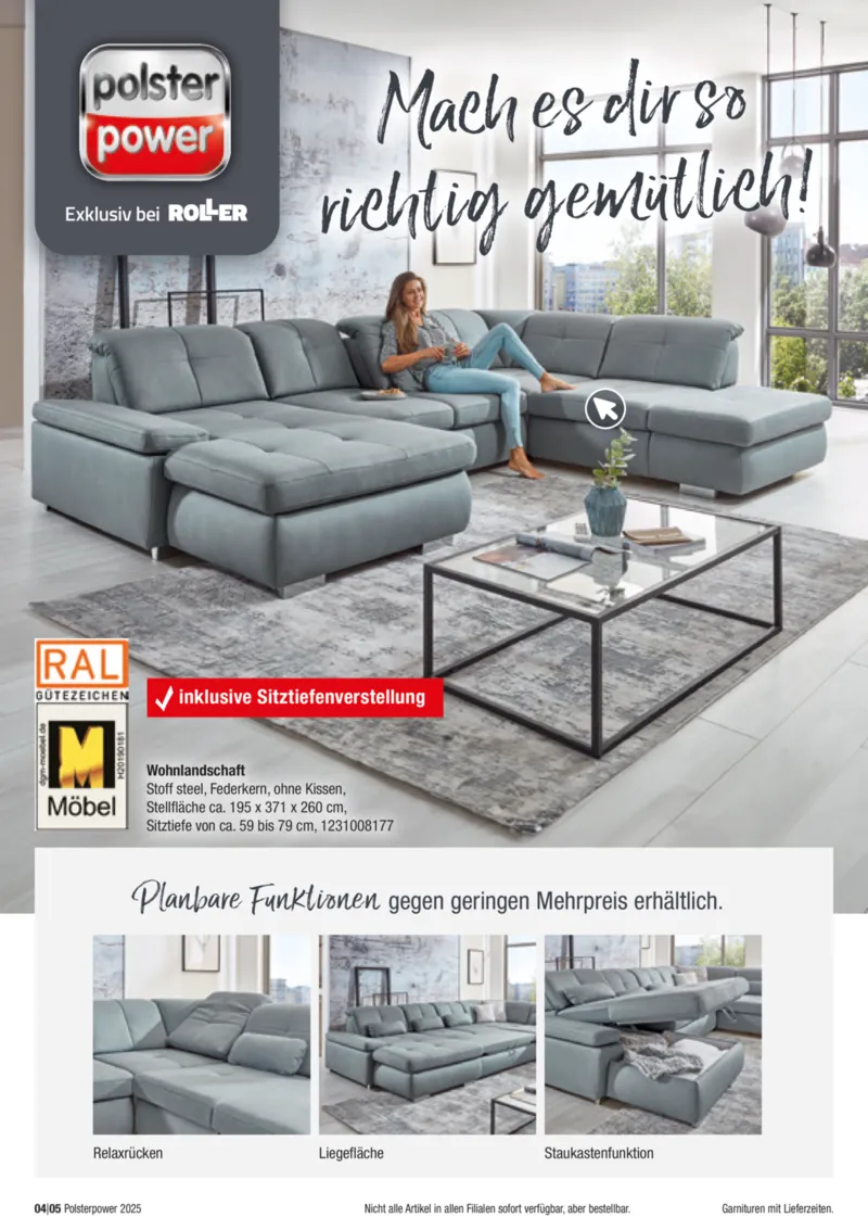 Roller Prospekt vom 07.09.2025, Seite 4 Roller Prospekt vom 07.09.2025, Seite 4