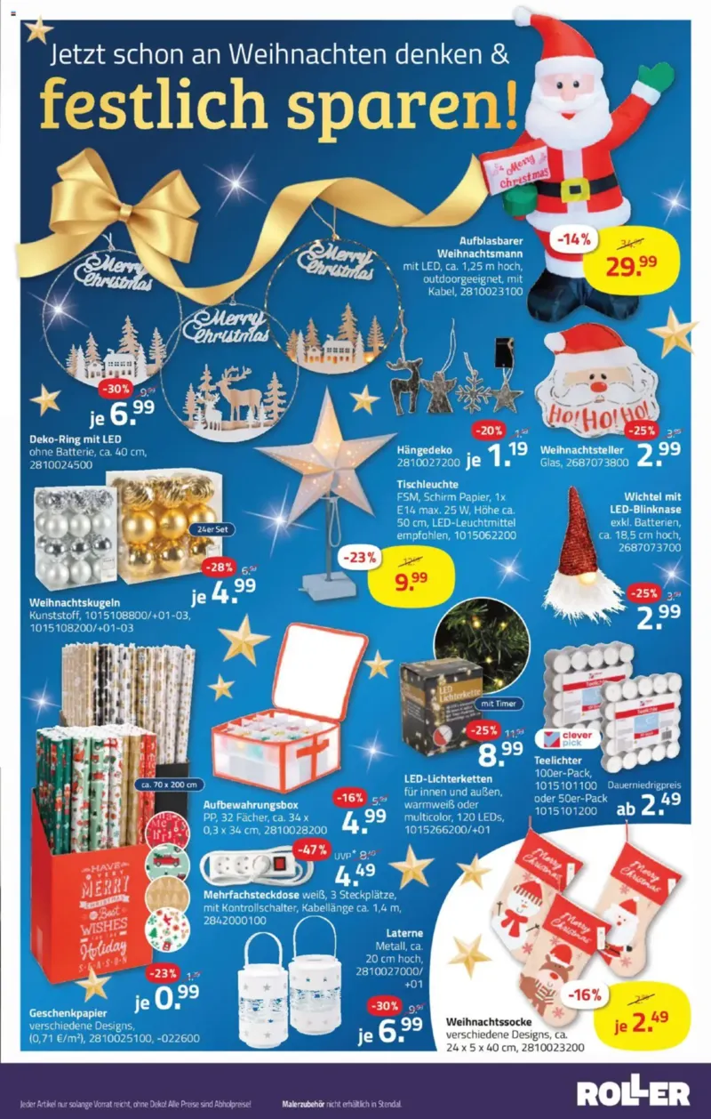 Roller Prospekt vom 20.10.2025, Seite 9 Roller Prospekt vom 20.10.2025, Seite 9